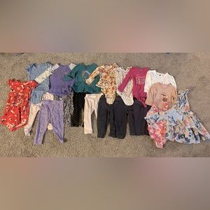 Baby Girls Clothes Bundle 12-18